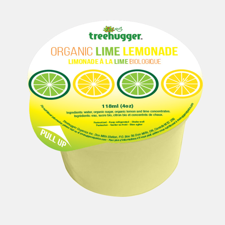 4oz Lime Lemonade Package Sample